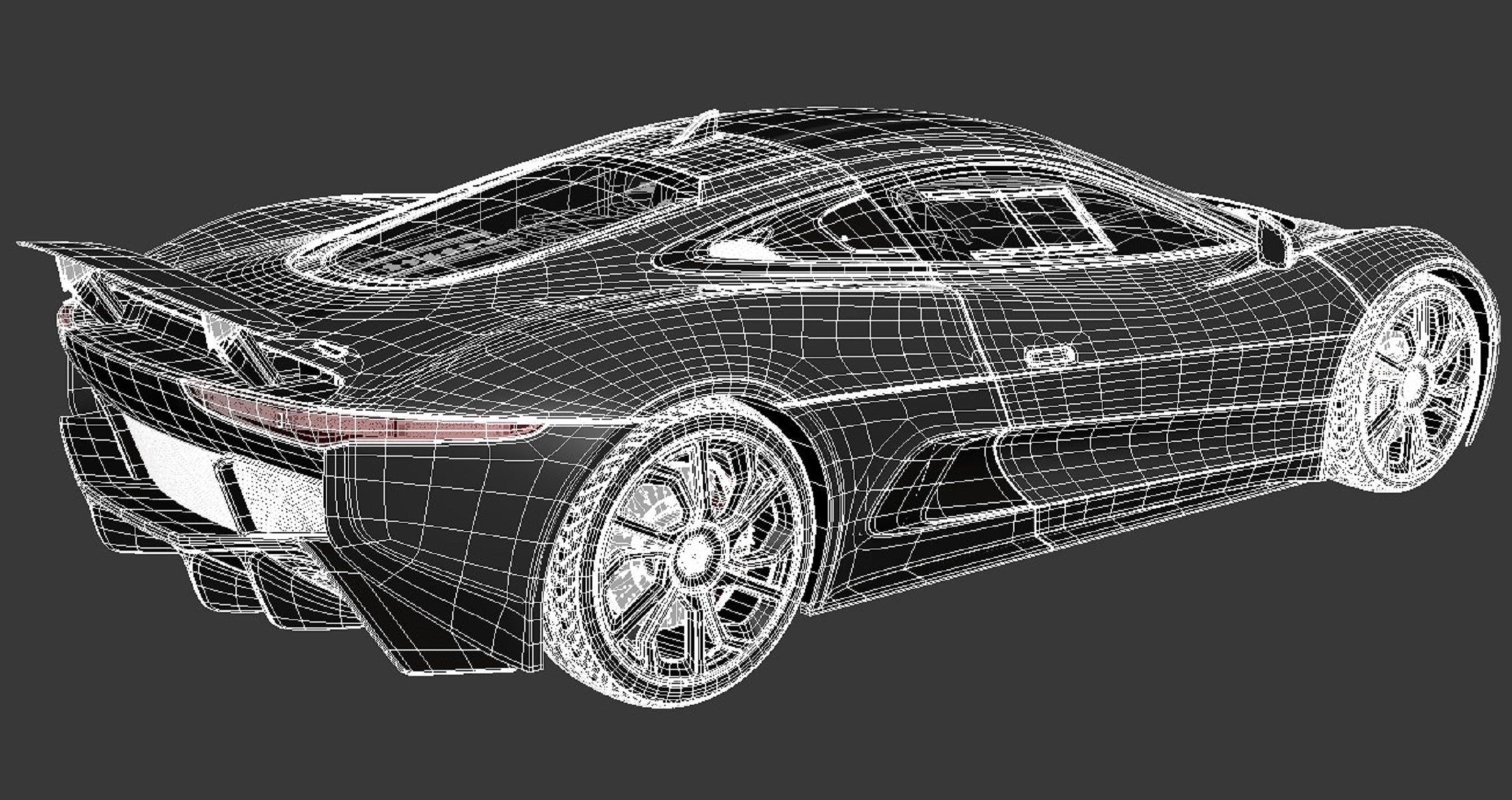 Jaguar C-X75 2014 3D model_17