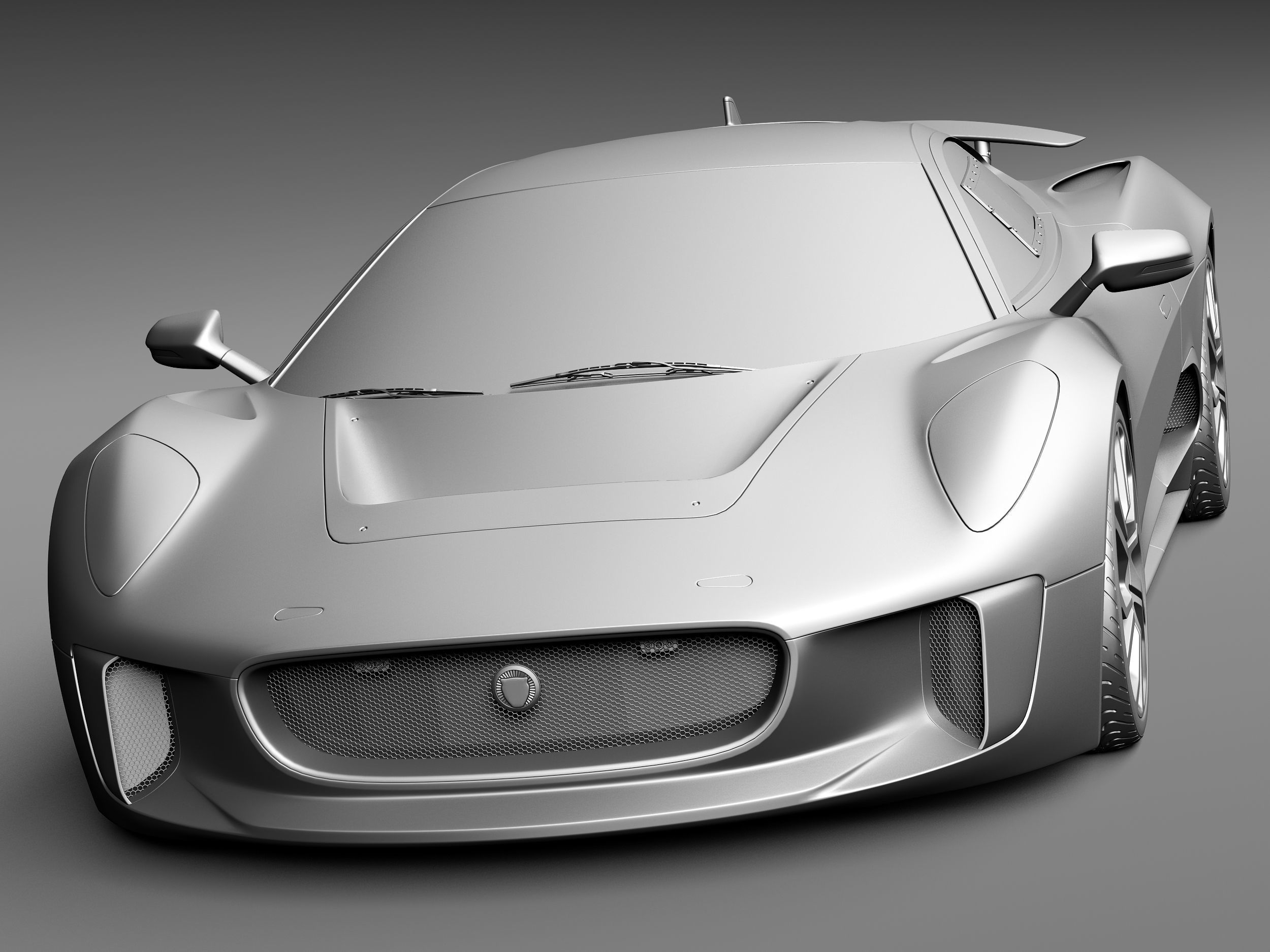 Jaguar C-X75 2014 3D model_9
