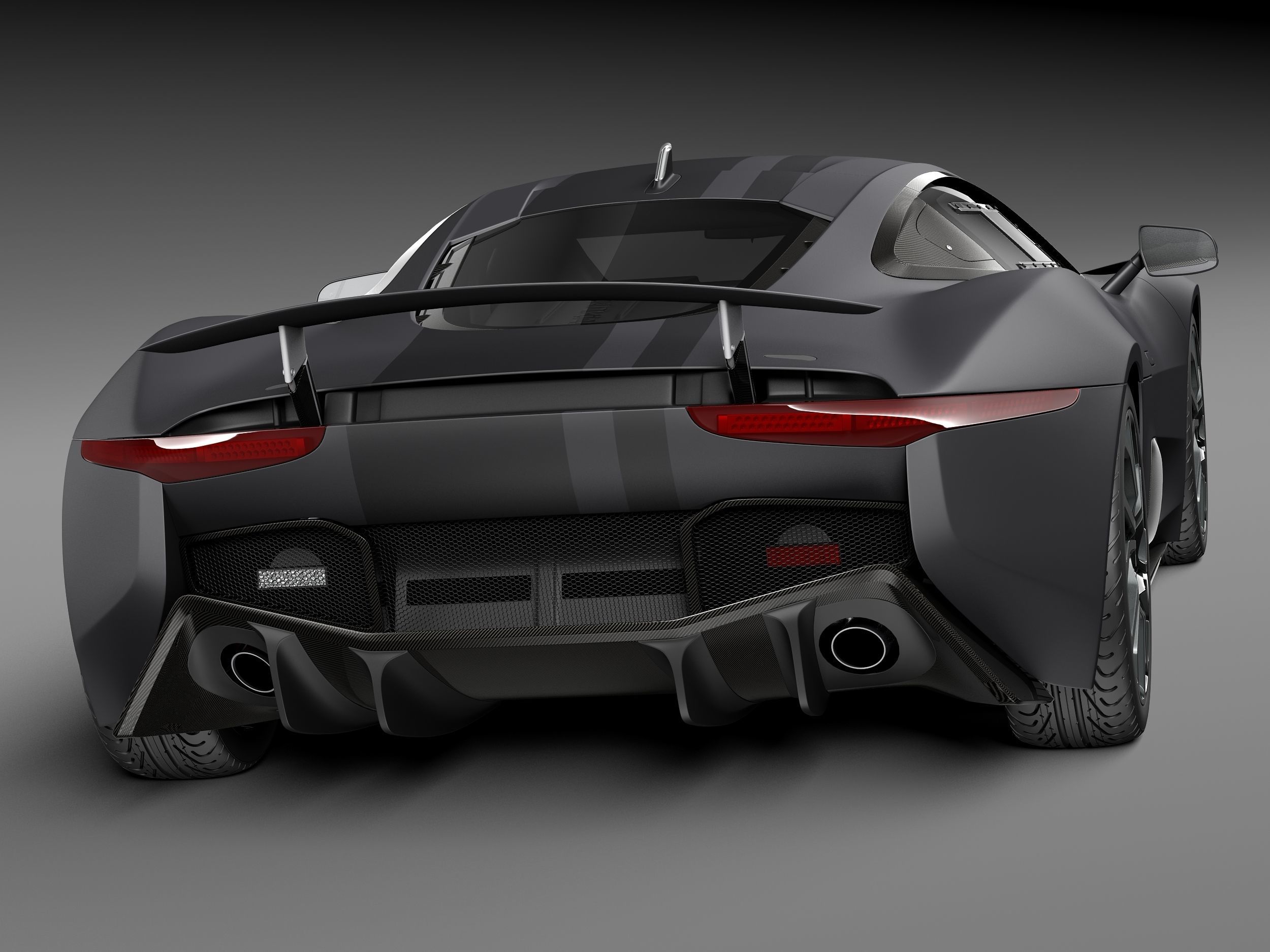 Jaguar C-X75 2014 3D model_5