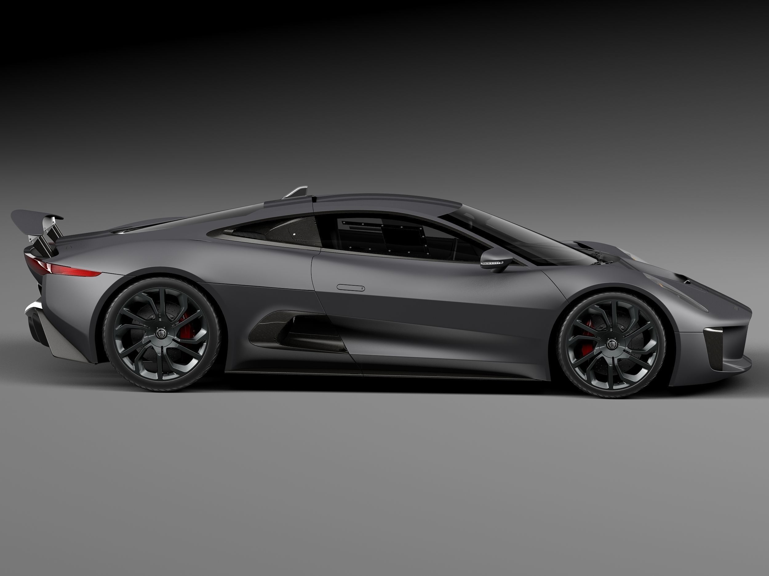 Jaguar C-X75 2014 3D model_6