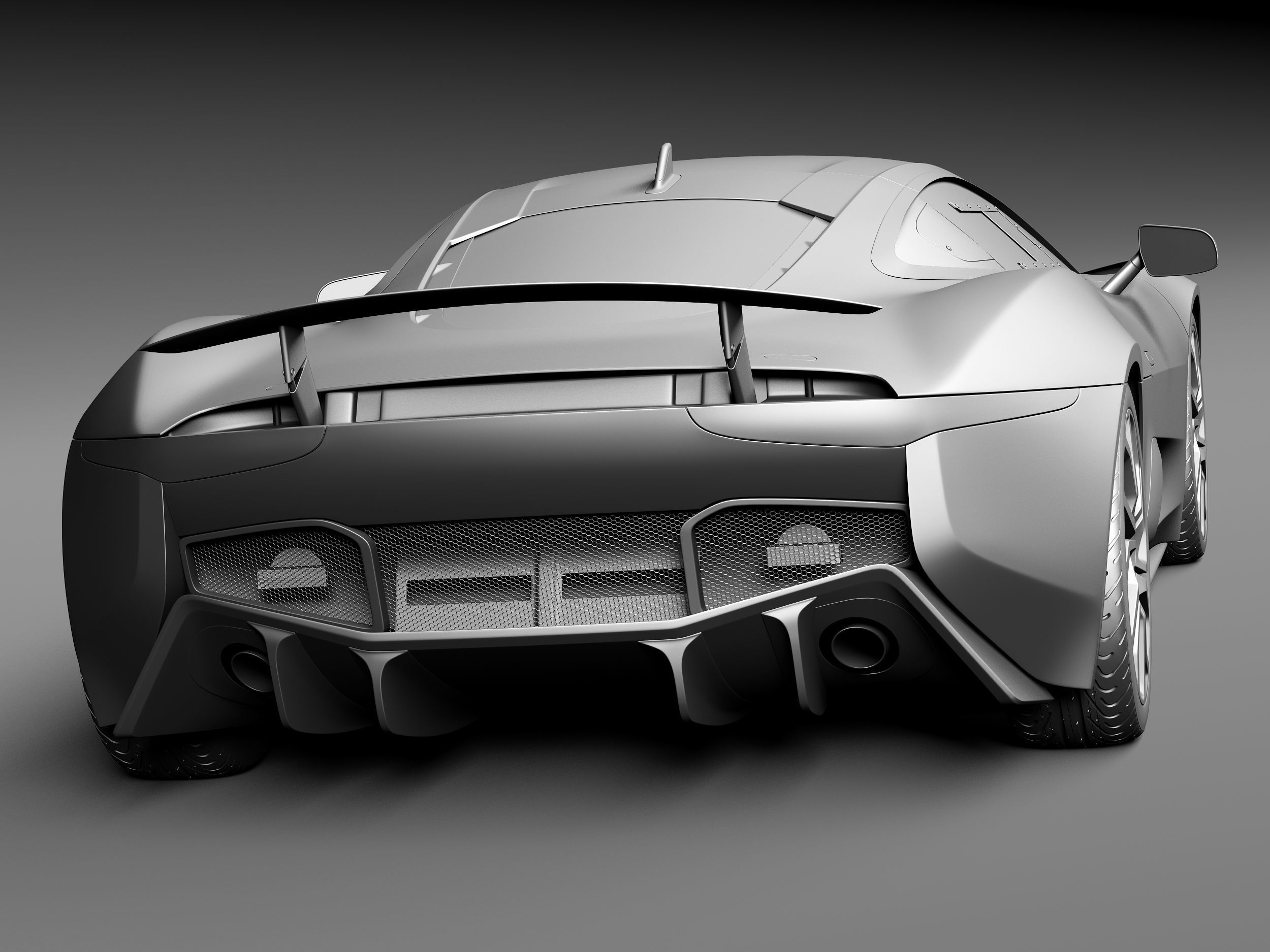 Jaguar C-X75 2014 3D model_13