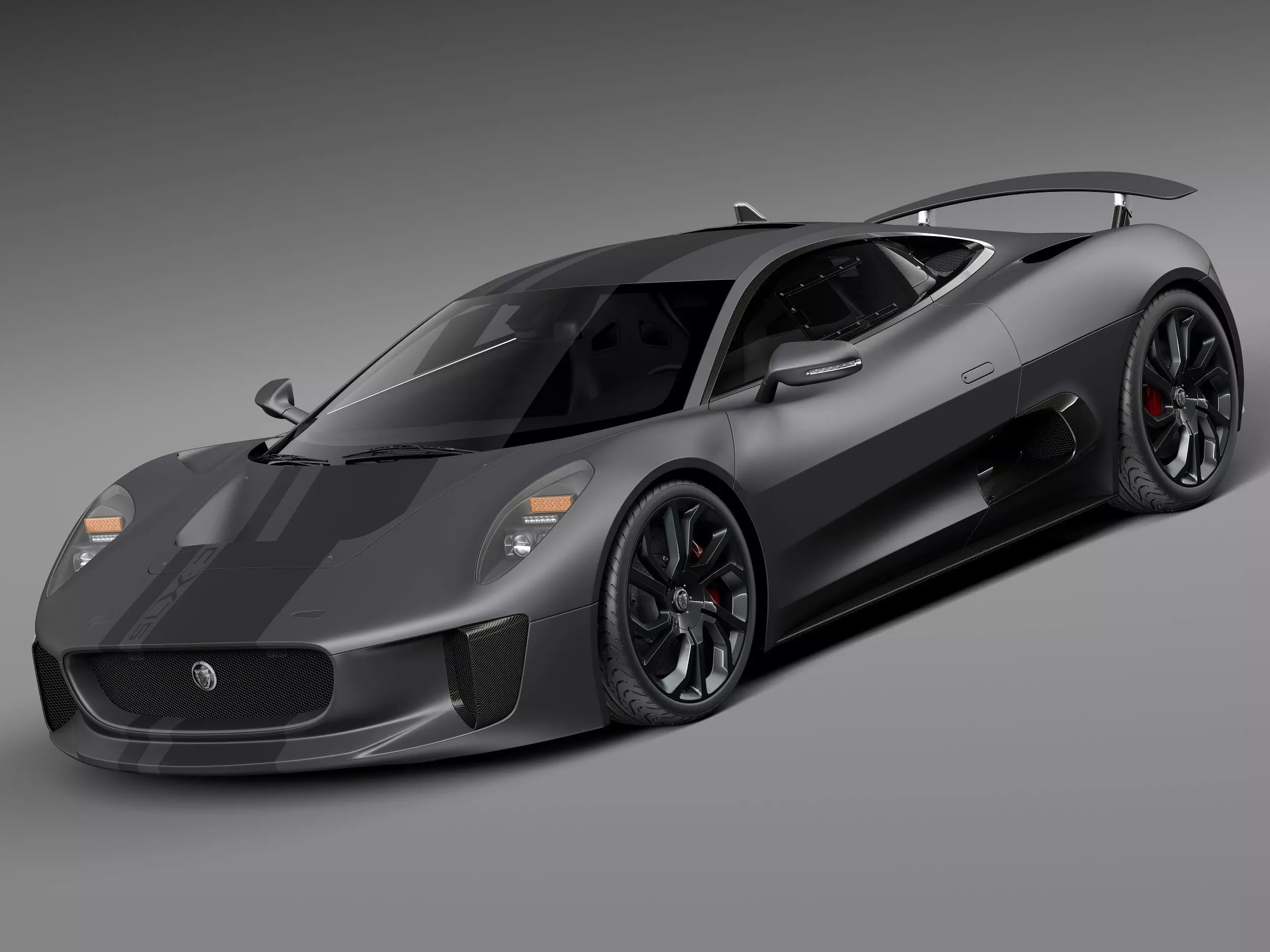 Jaguar C-X75 2014 3D model_0
