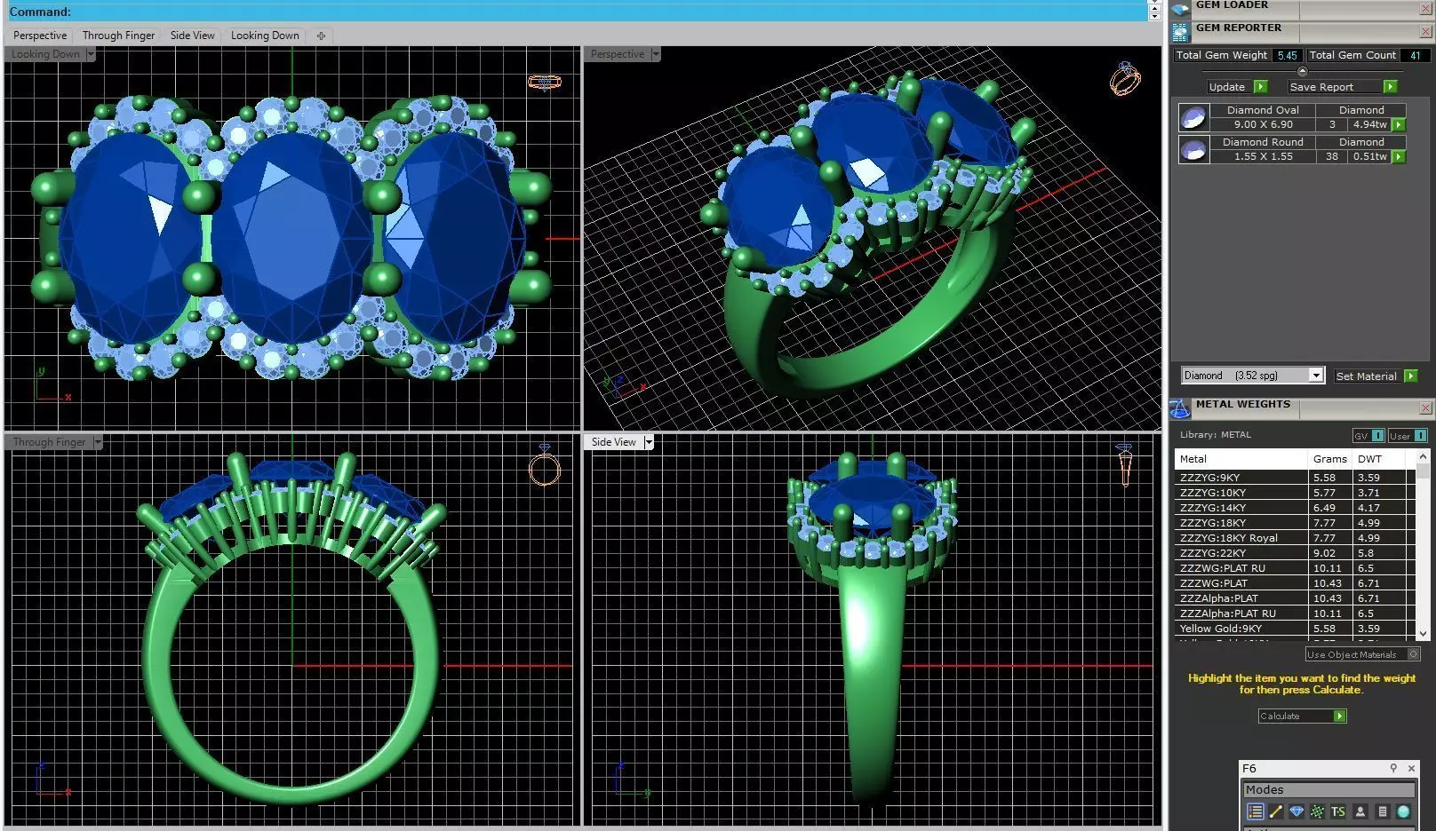 BCJ-089 ring with gemstones 3D print model_0