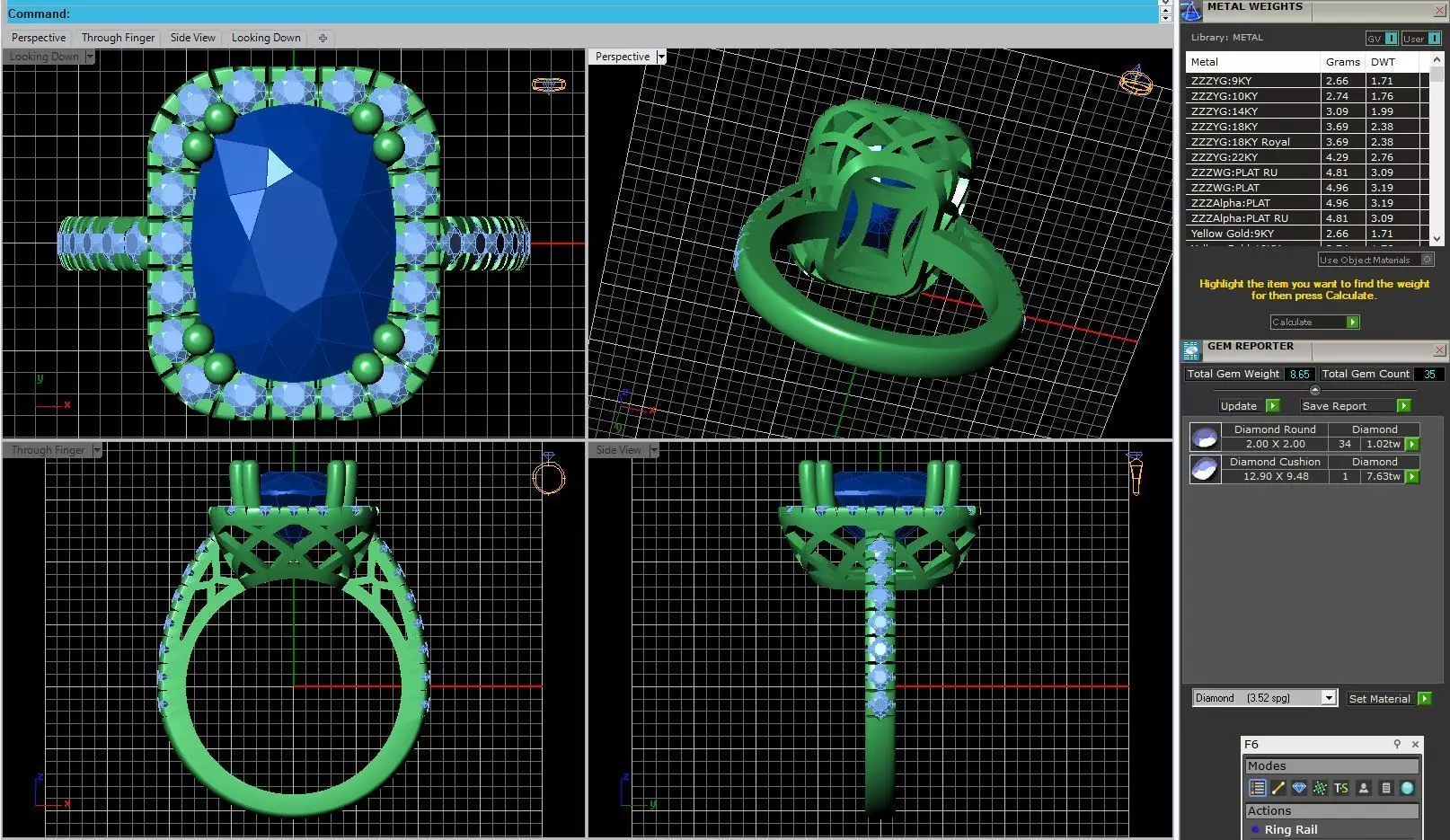BCJ-088 engagement ring 3D print model_0