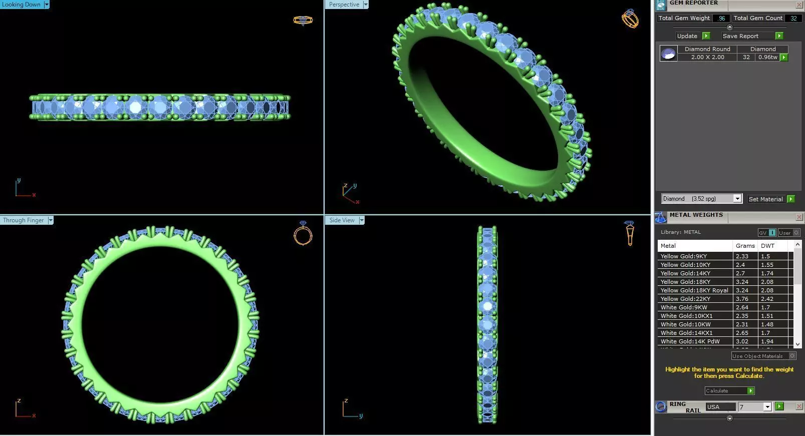 BCJ-087 process of making ring 3D print model