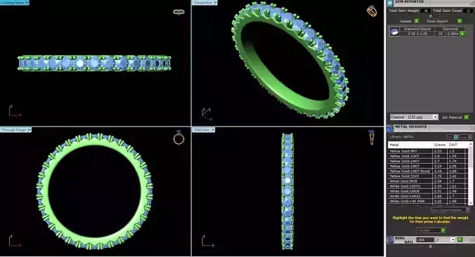 BCJ-087 process of making ring 3D print model