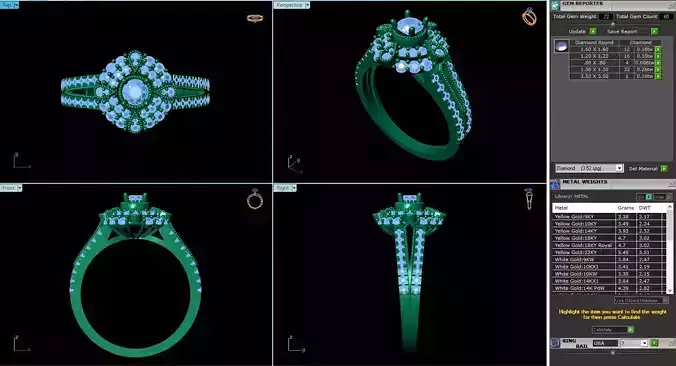 BCJ-086 engagement ring