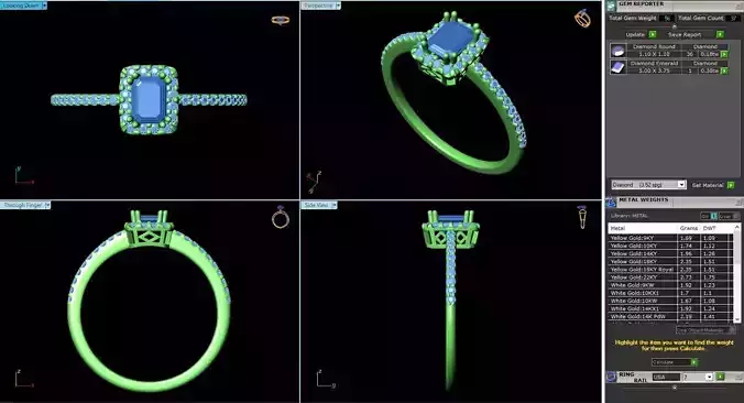 BCJ-085 engagement ring