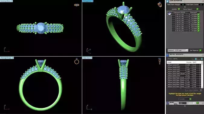 BCJ-084 engagement ring