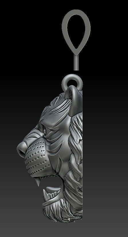 PANTHER PENDANT 3D print model_1