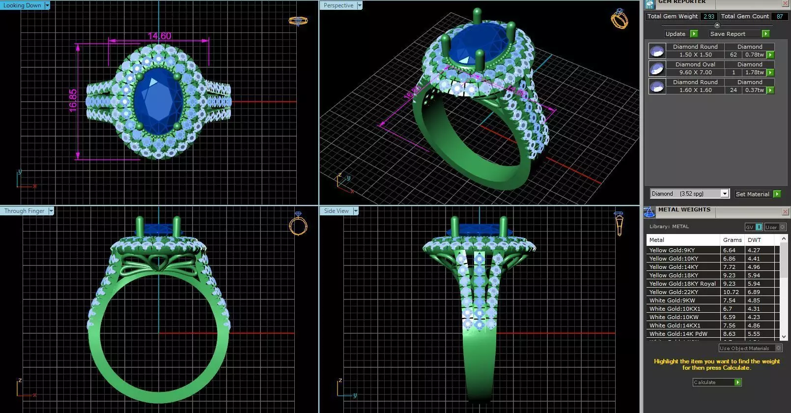 ACJ-038 engagement ring 3D print model_0