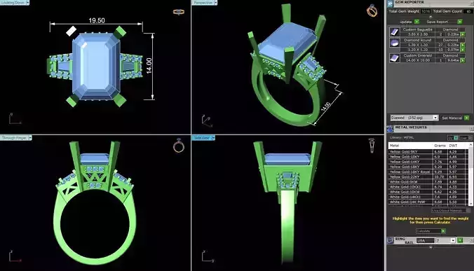 ACJ-037 engagement ring