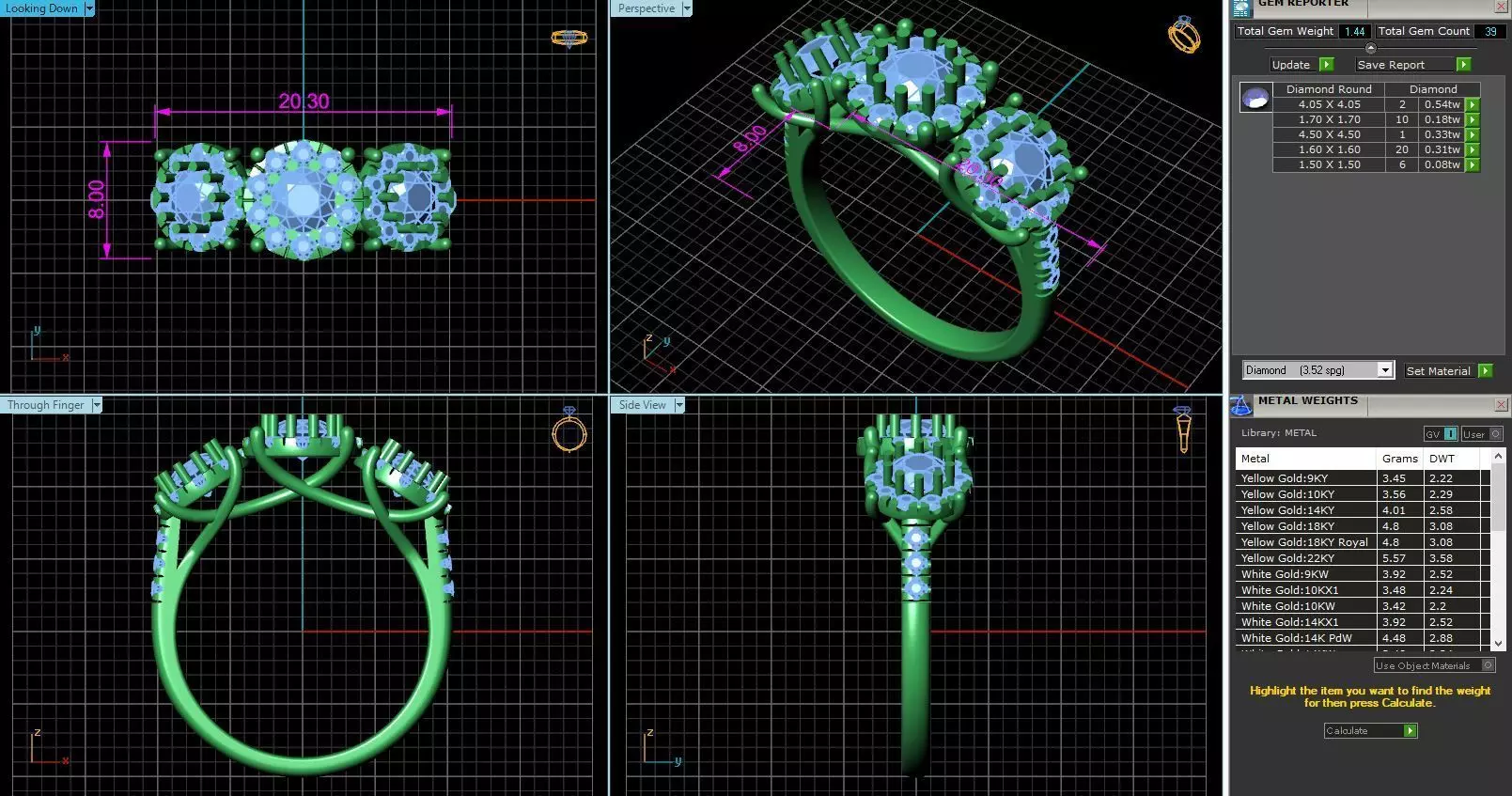 BCJ-066 ring 3D print model_0