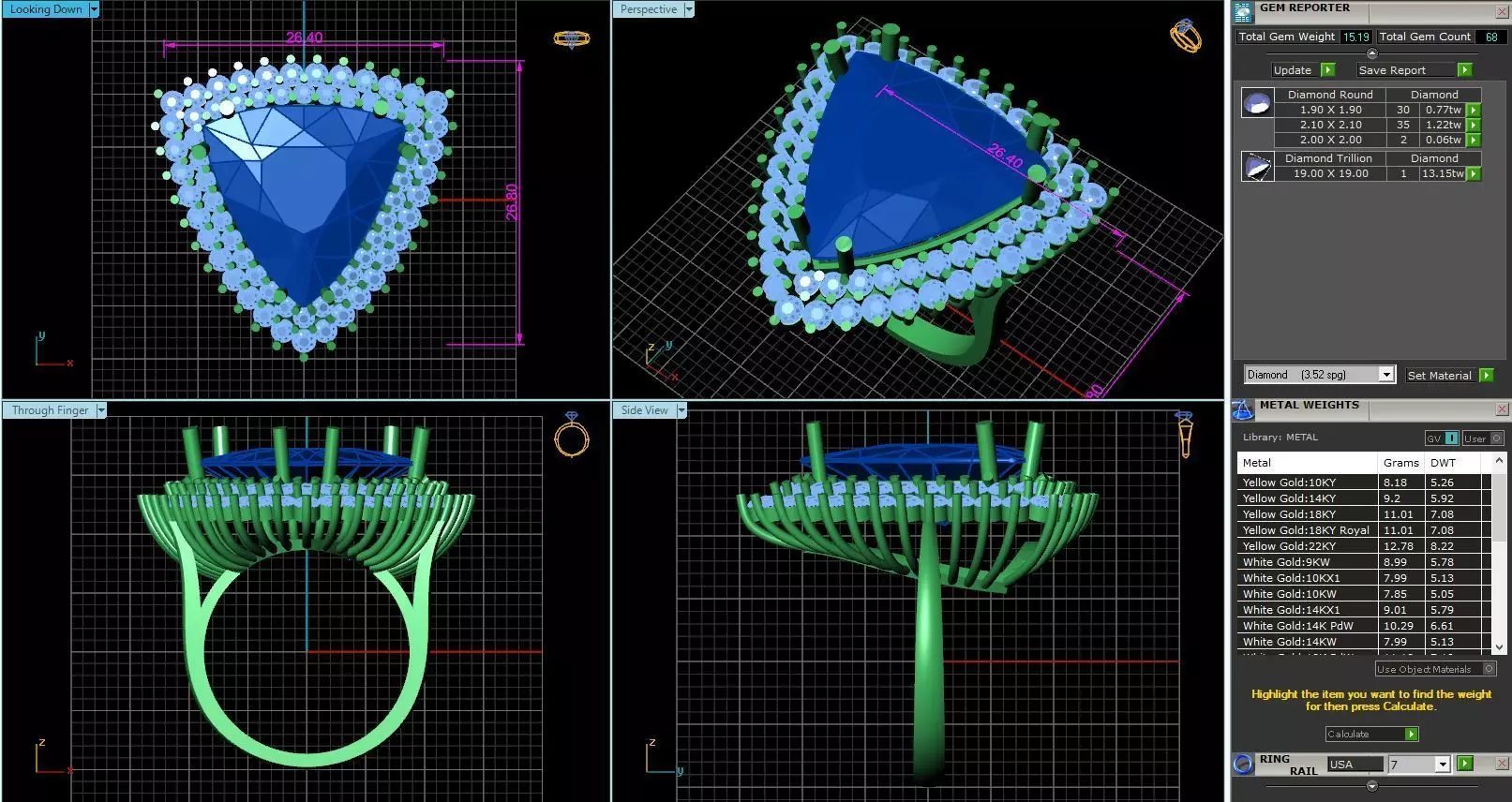 BCJ-064 ring 3D print model_0