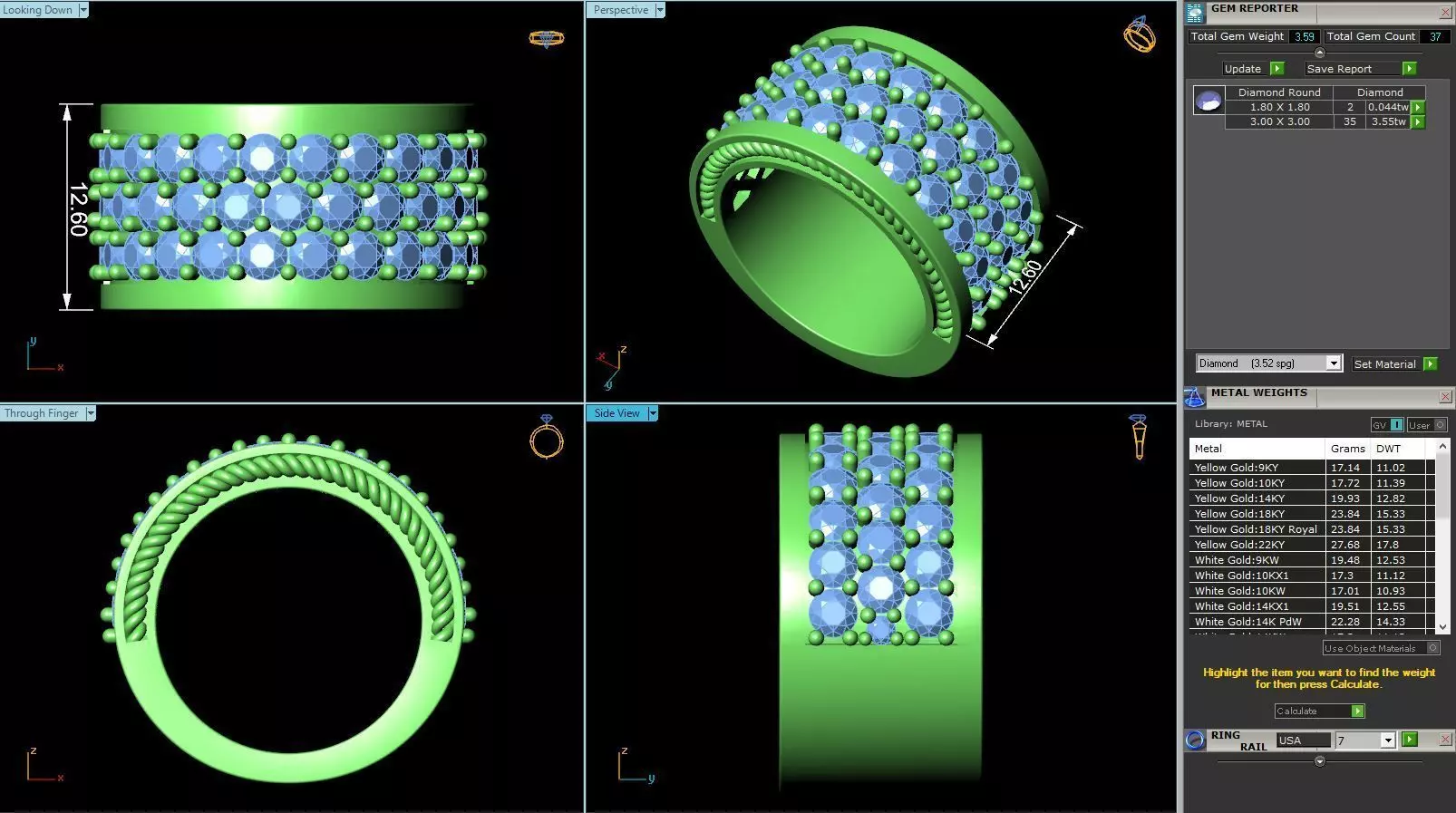 BCJ-063 ring 3D print model_0