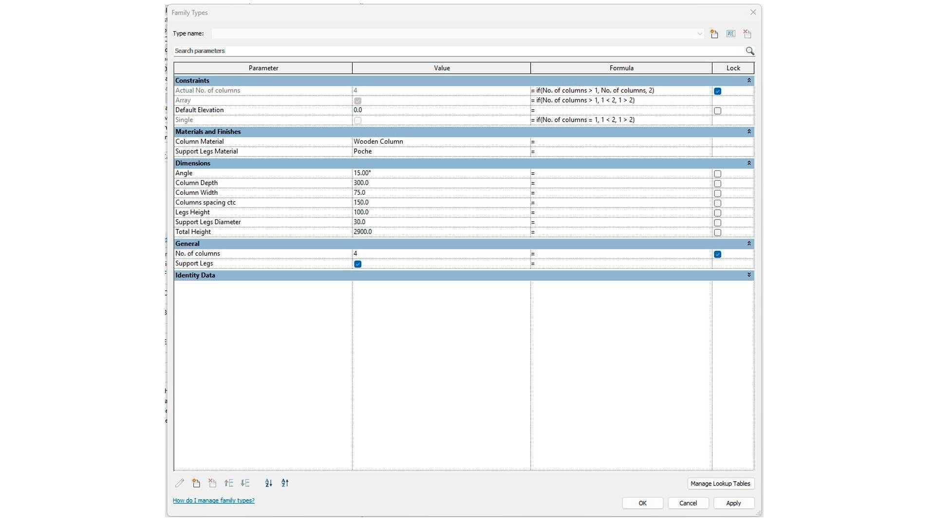 Wooden Column Decor Screens Room Divider 3D model_8