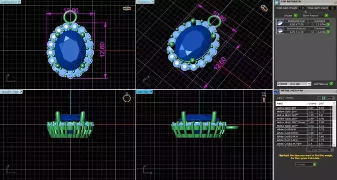 ACJ-015 jewelry design