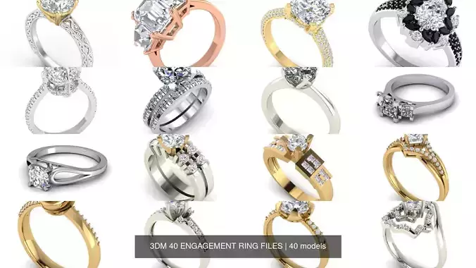 3DM 40 ENGAGEMENT RING FILES