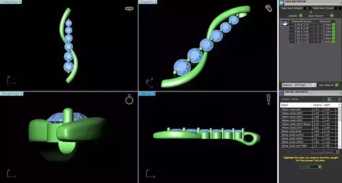 ACJ-003 metal rod with different parts