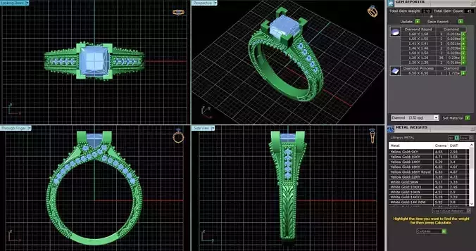 BCJ-048 engagement ring