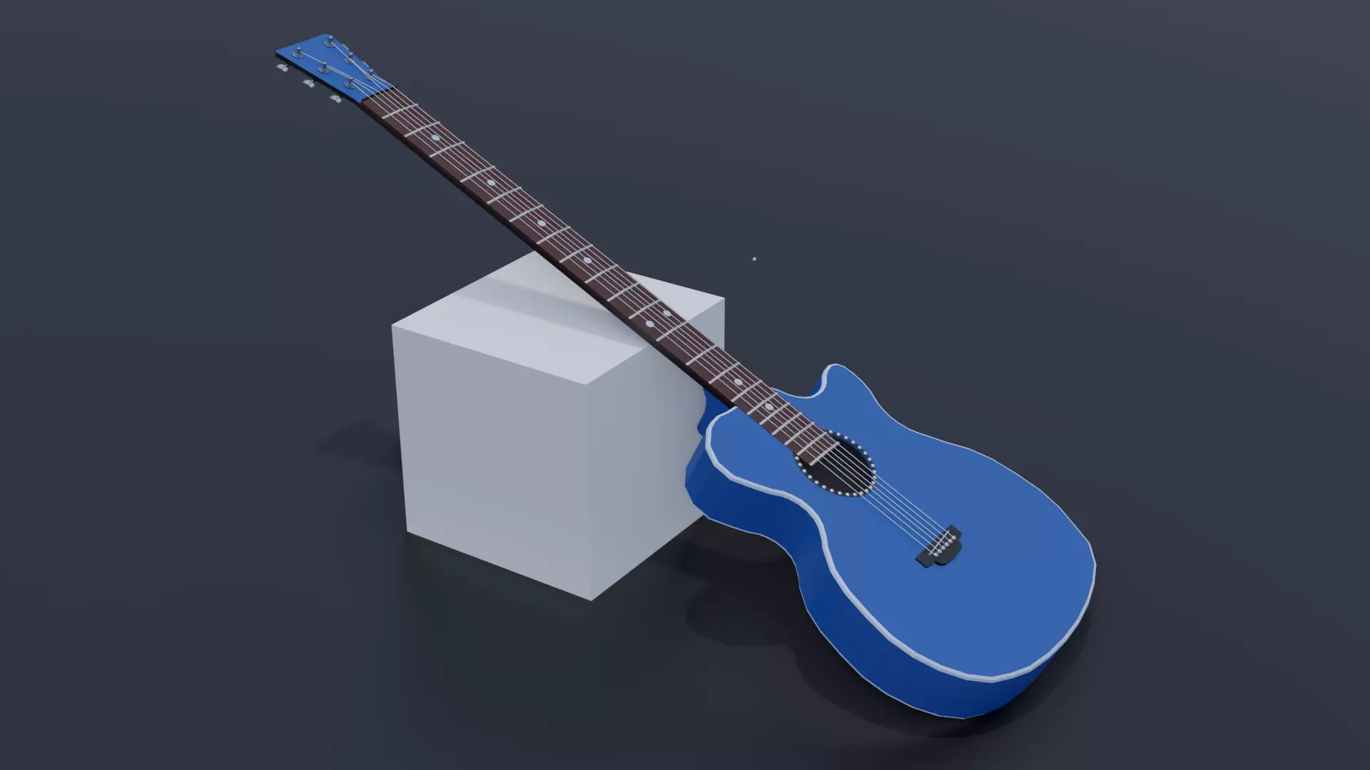 Guitar Free 3D model