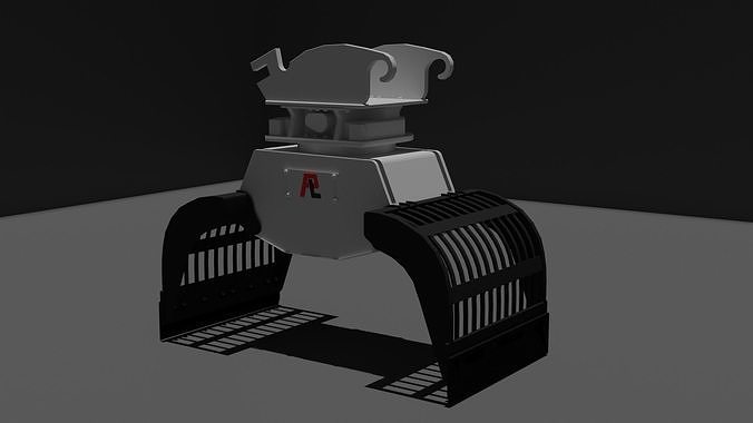 Pladdet Sorting grab 3D Model 3D model
