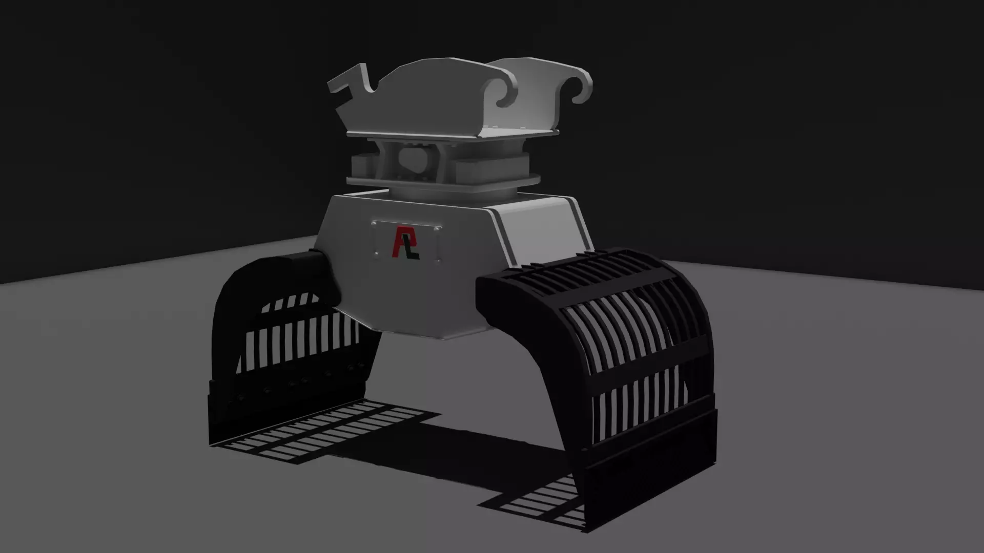 Pladdet Sorting grab 3D Model 3D model