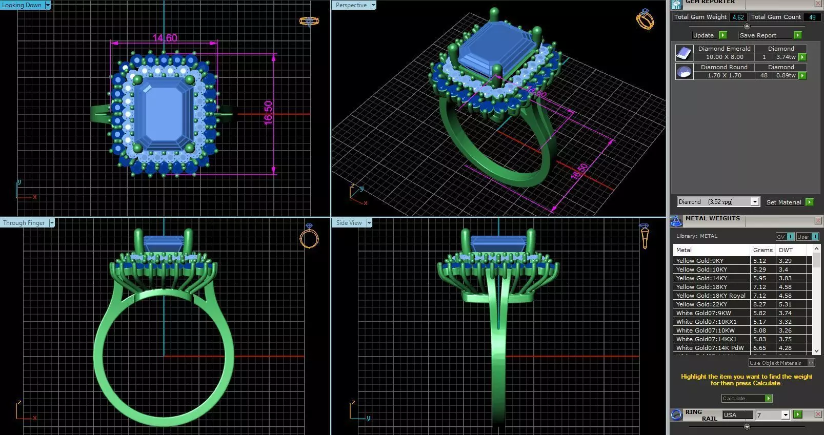 BCJ-041 ring 3D print model_0