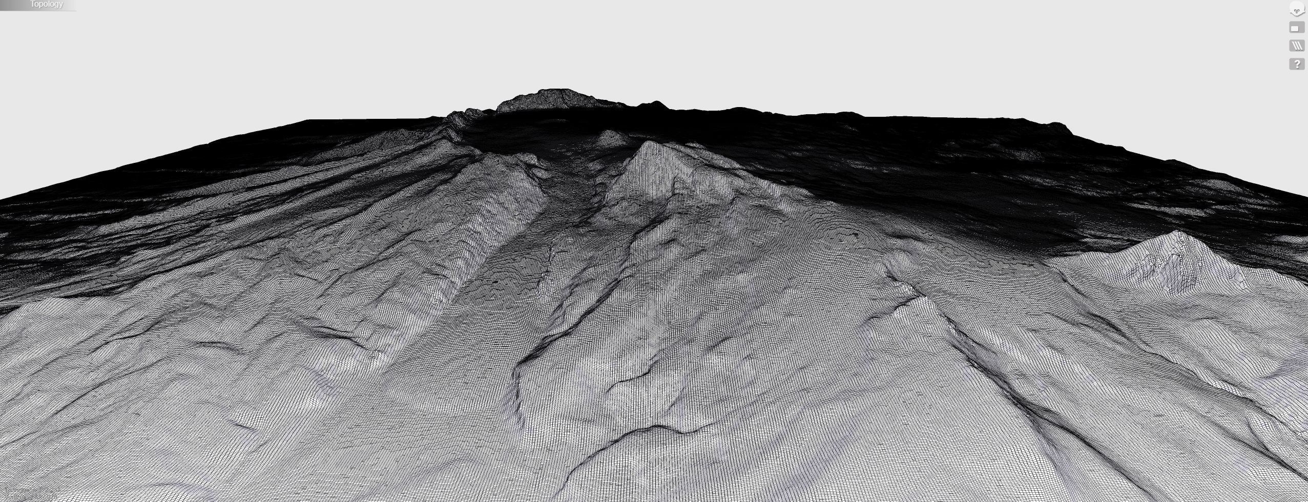 Veniaminov Volcano 3D model_14