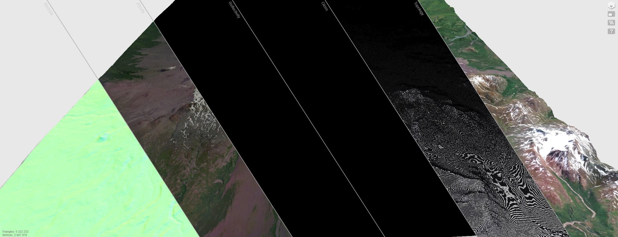 Veniaminov Volcano 3D model_17