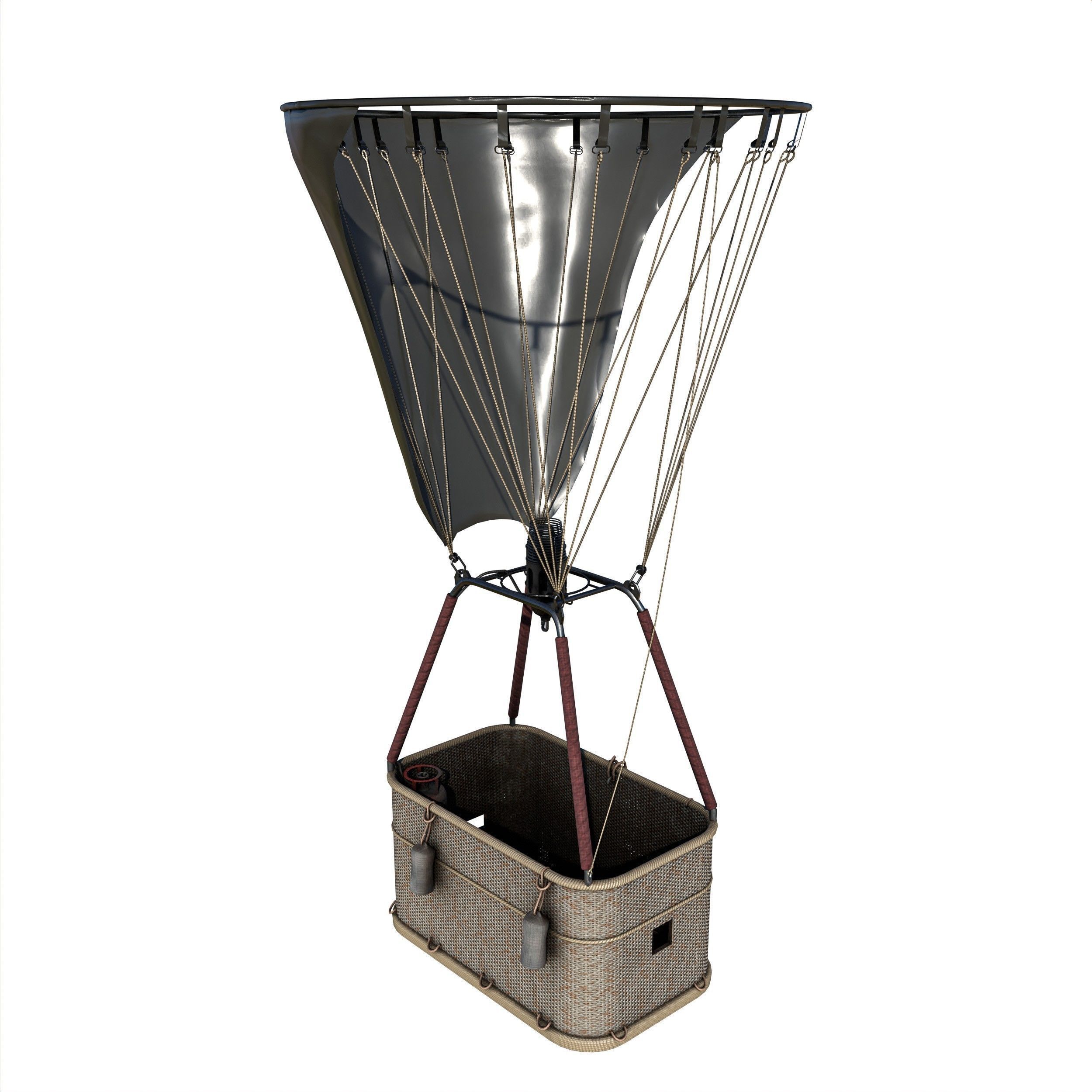 Hot Air Balloons    Low-poly 3D model_13