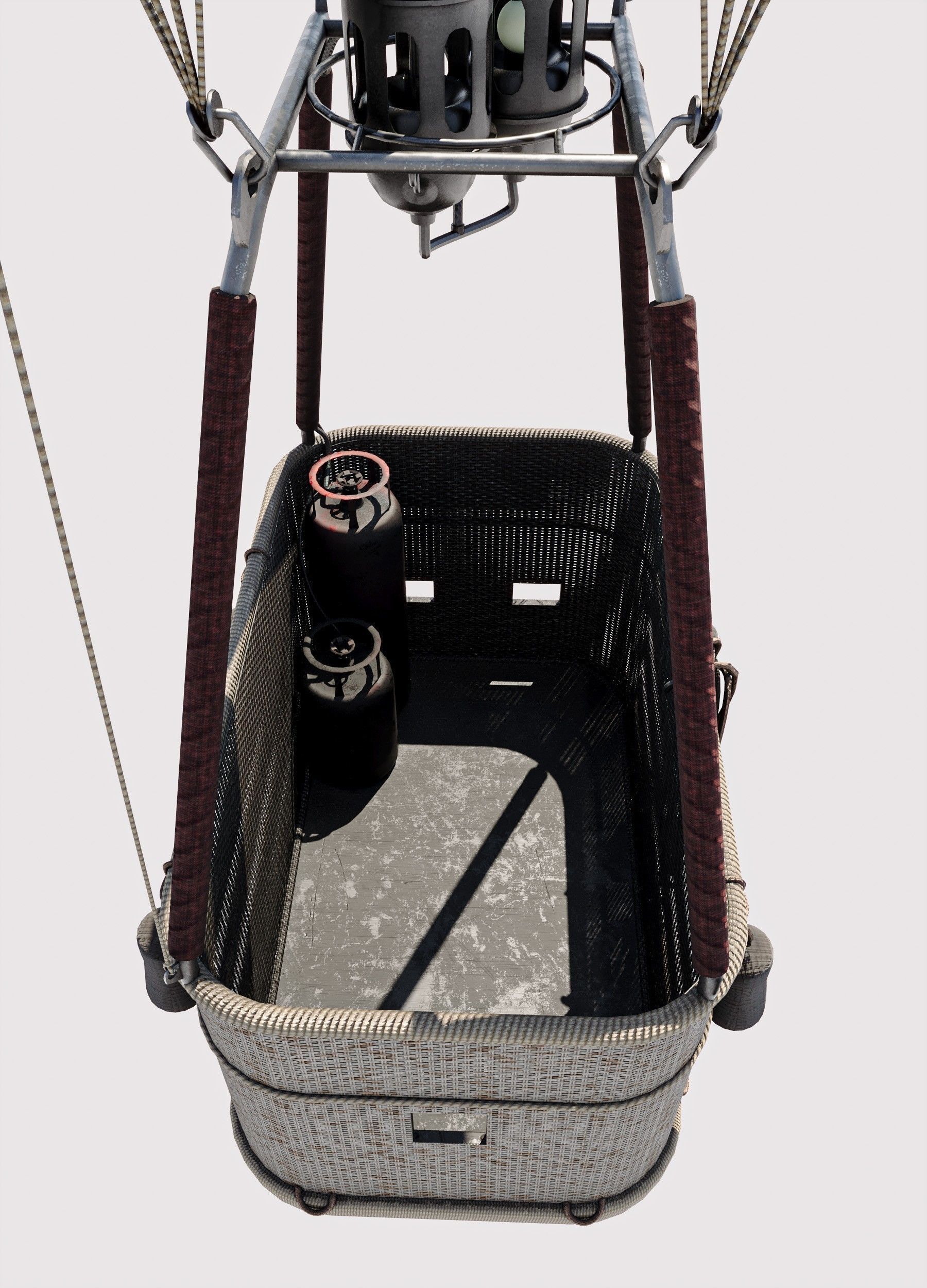 Hot Air Balloons    Low-poly 3D model_11