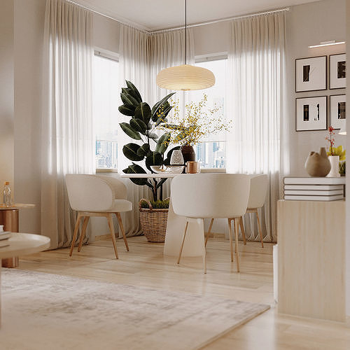 New York Apartment 3Dmax model 3D model 3D model 2