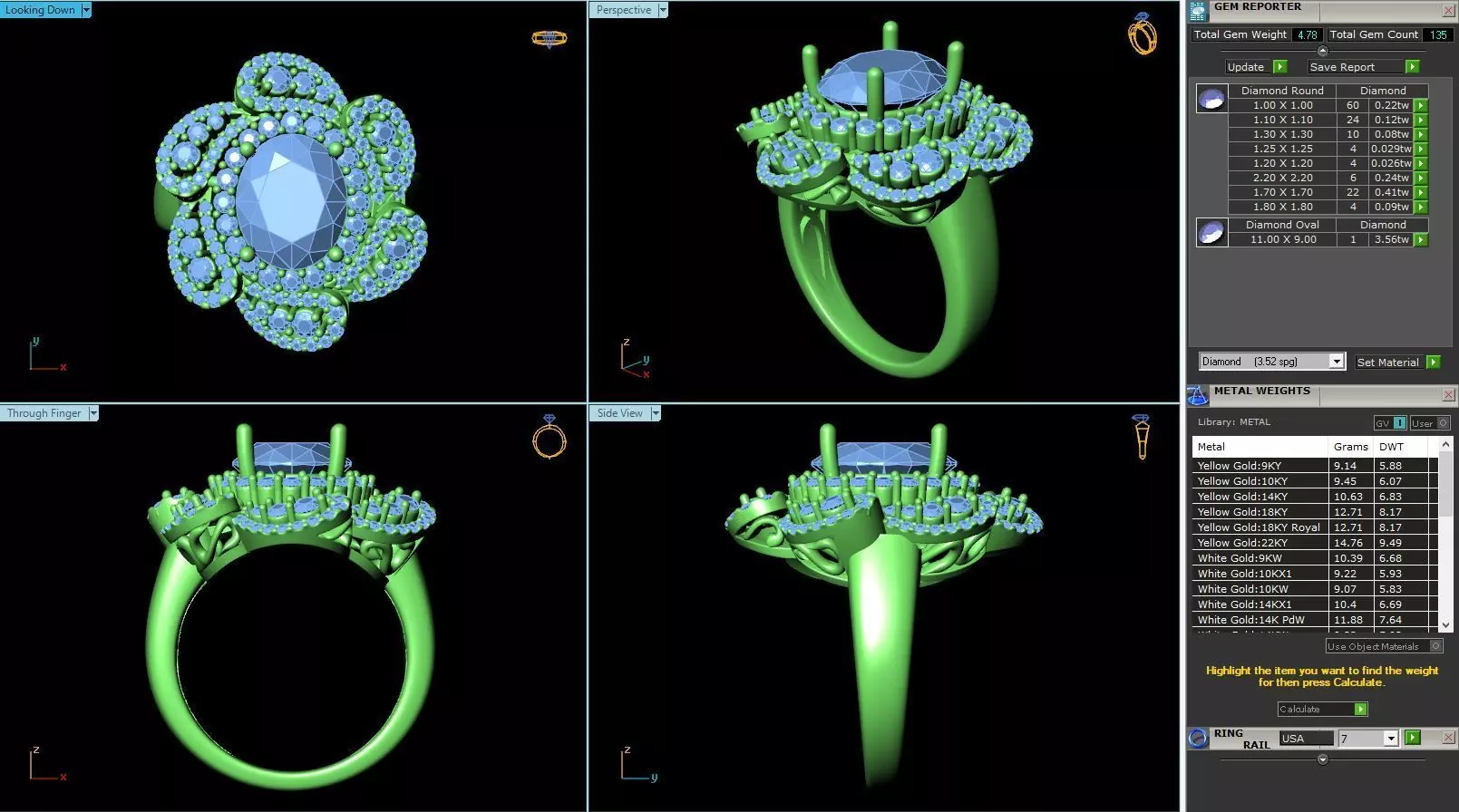 BCJ-020 ring 3D print model_0