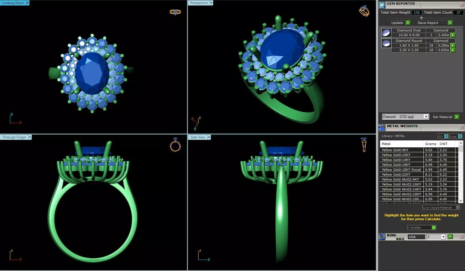 BCJ-017 ring 3D print model_0