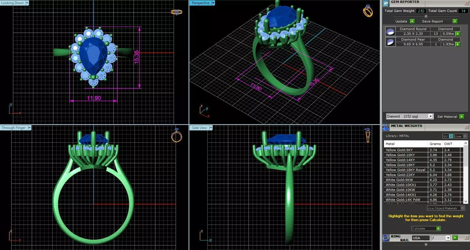 BCJ-010 ring 3D print model_0