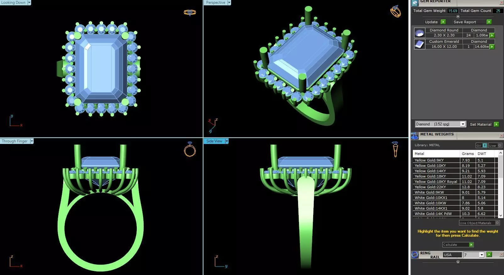 BCJ-001 ring 3D print model_0
