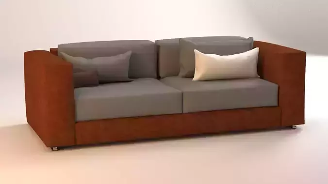 Italian leather sofa