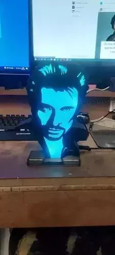 lampe johnny halliday