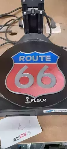 lampe route 66 3D model