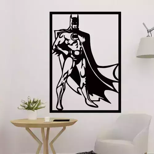 Batman Wall Decor 3D print model