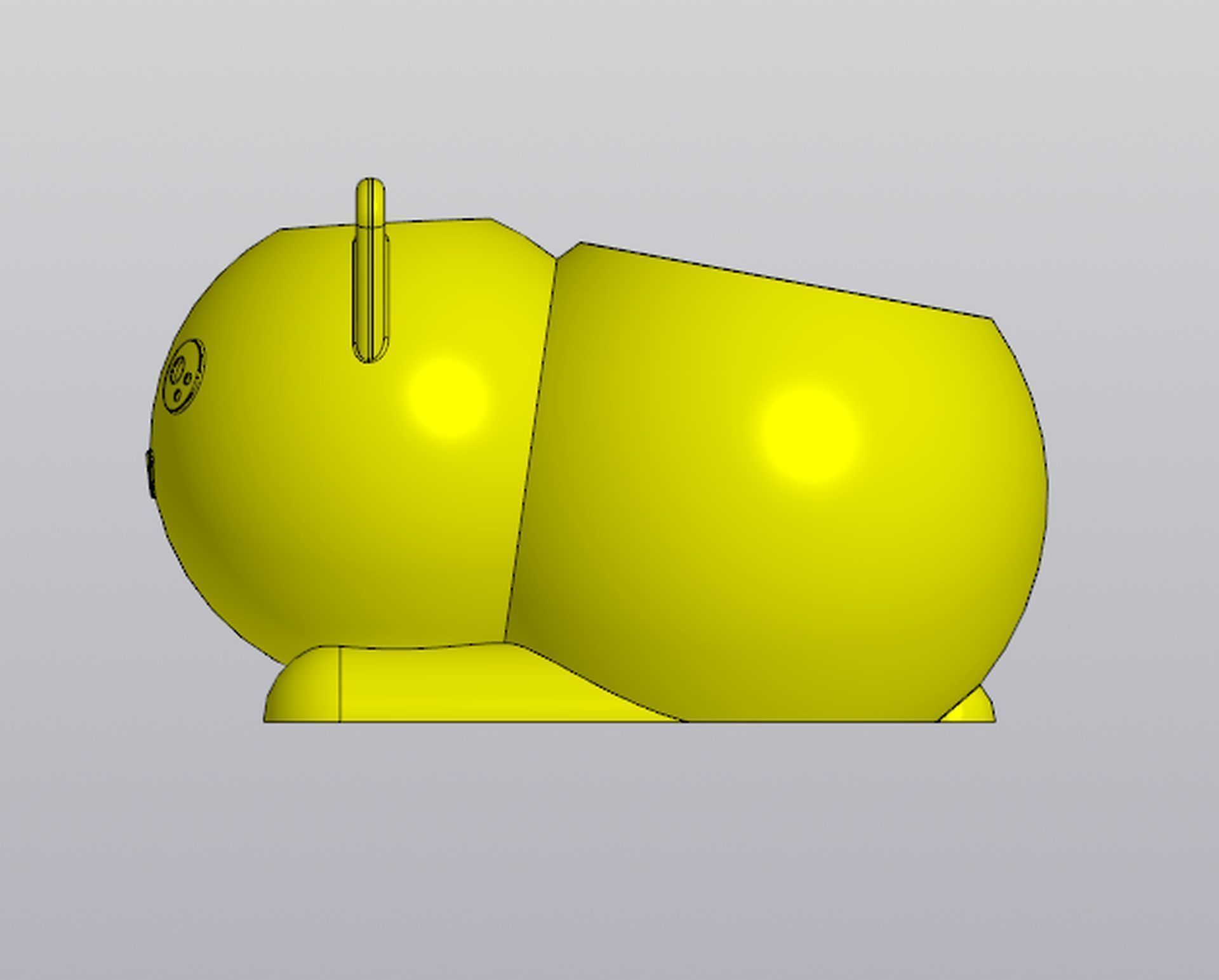 Set 2 Holders for small things Pen holders Bunny and Cat 3D print model_7