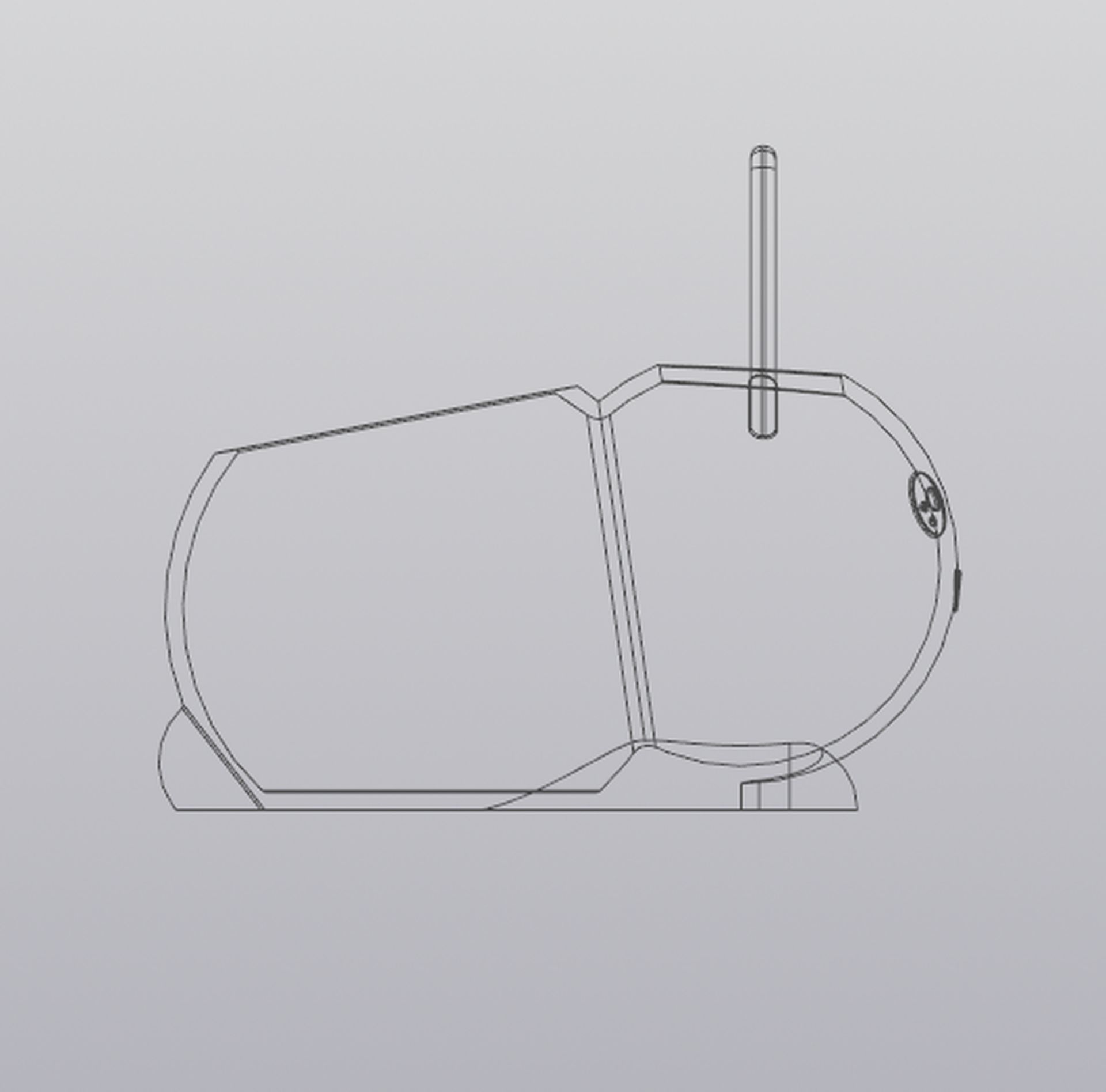 Set 2 Holders for small things Pen holders Bunny and Cat 3D print model_22