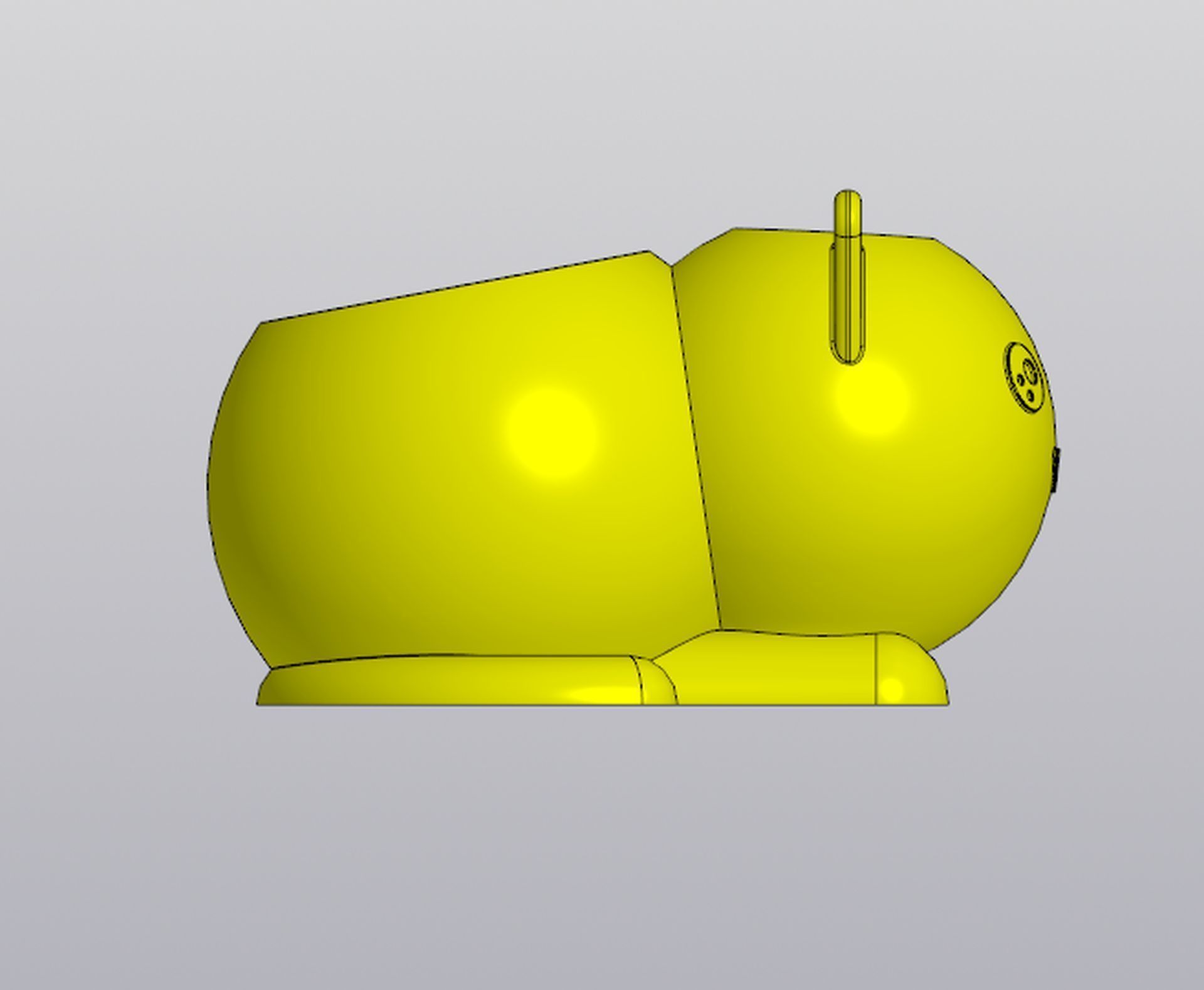 Set 2 Holders for small things Pen holders Bunny and Cat 3D print model_5