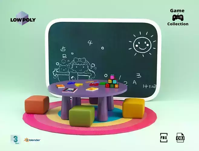 Children classroom props