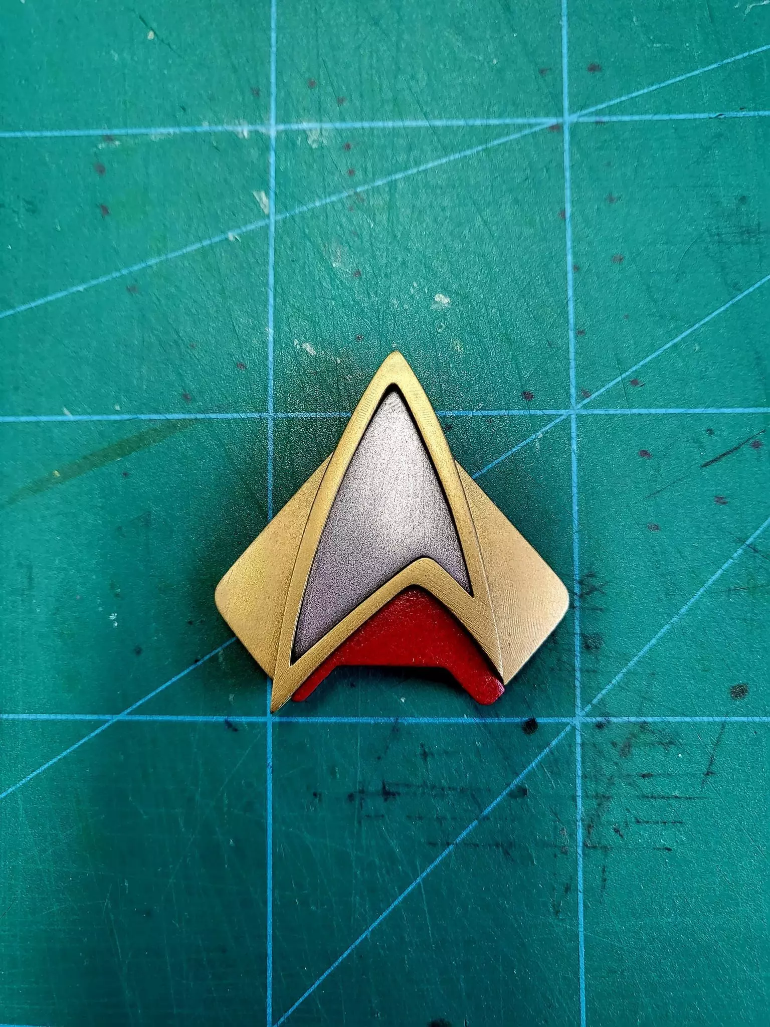 Star Trek Combadge 3D print model_0