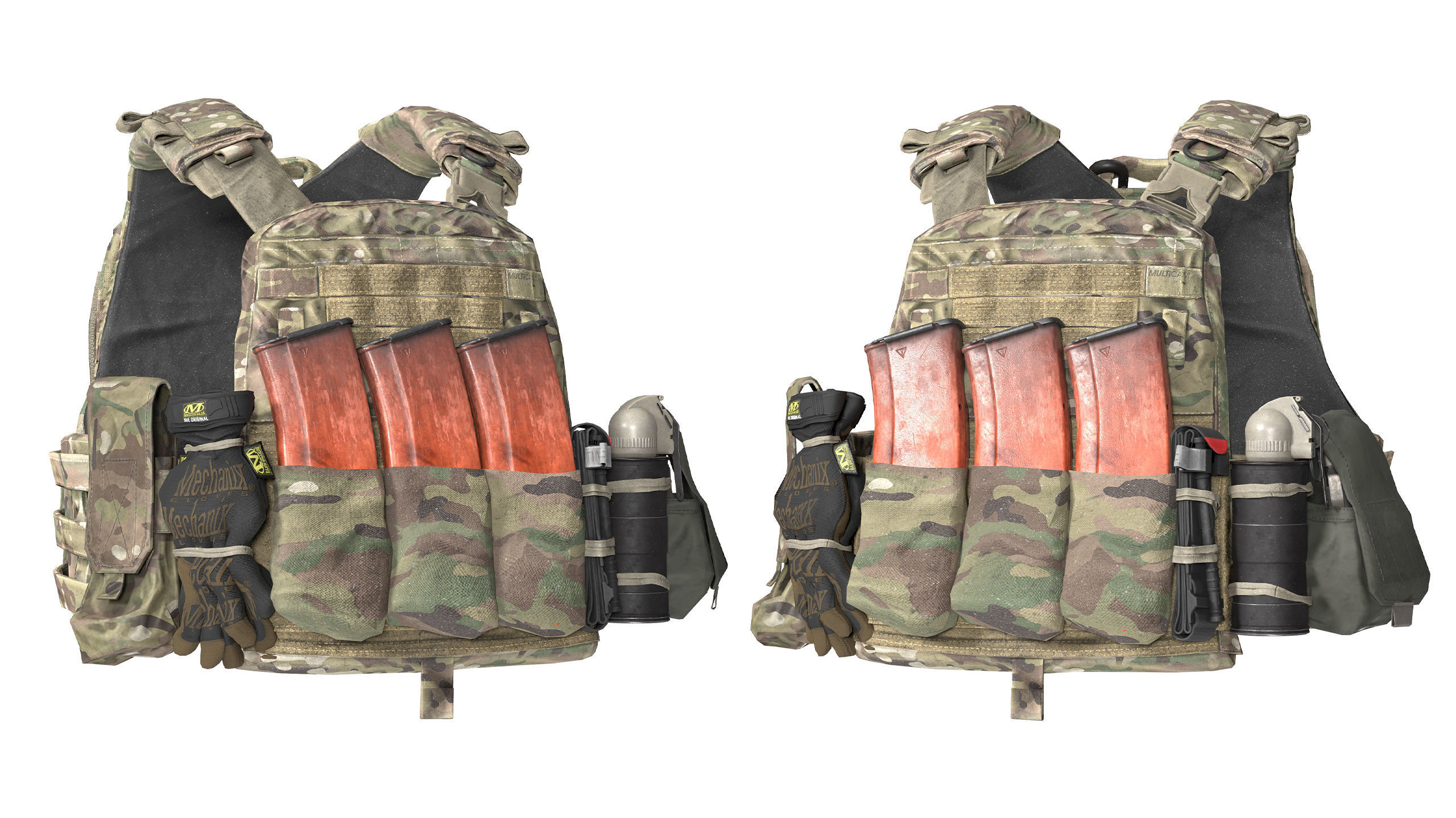 AVS PLATE CARRIER BUNDLE 3D Model Collection_37