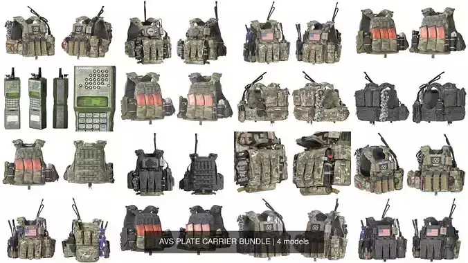 AVS PLATE CARRIER BUNDLE