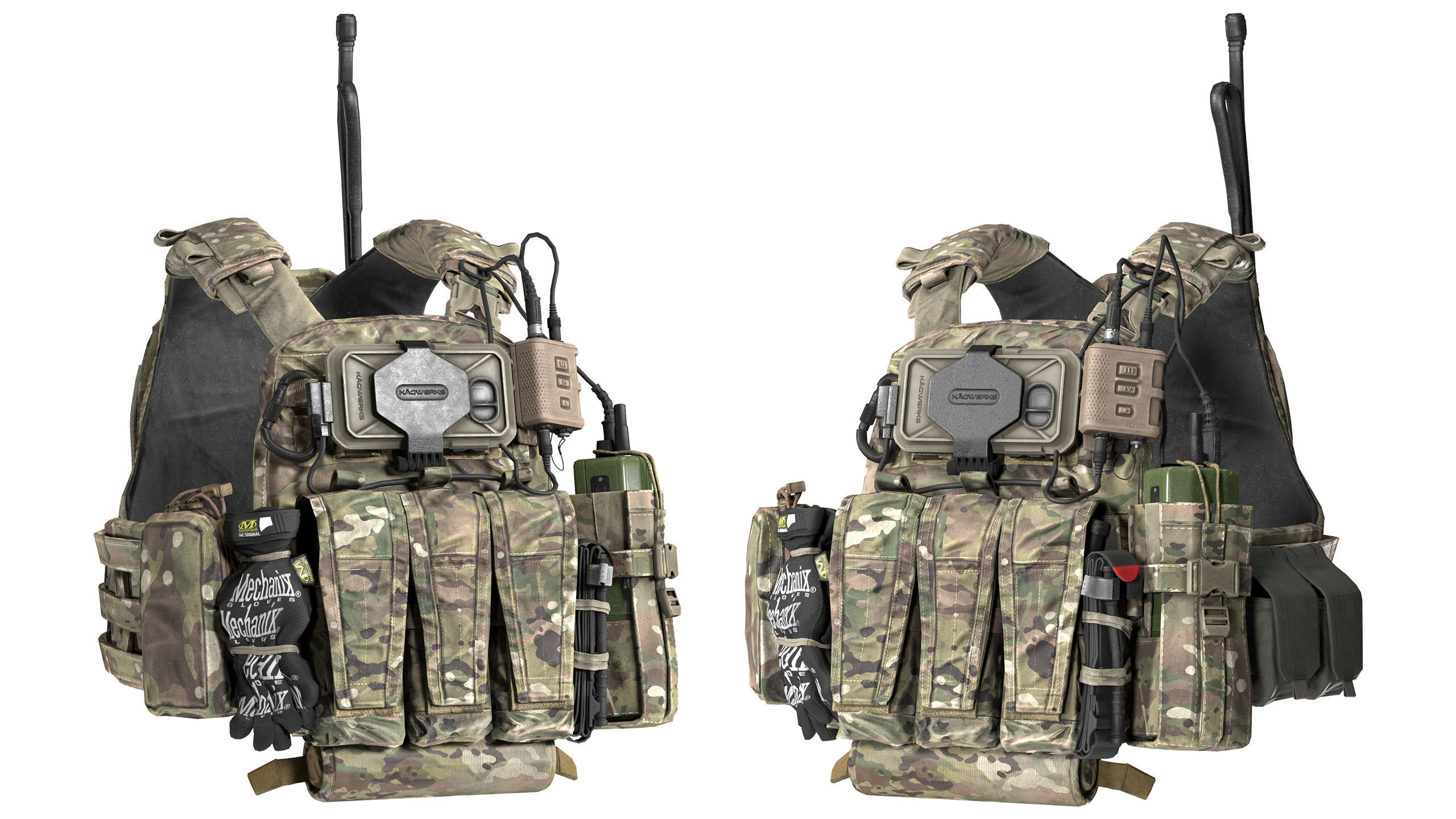 AVS PLATE CARRIER BUNDLE 3D Model Collection_41