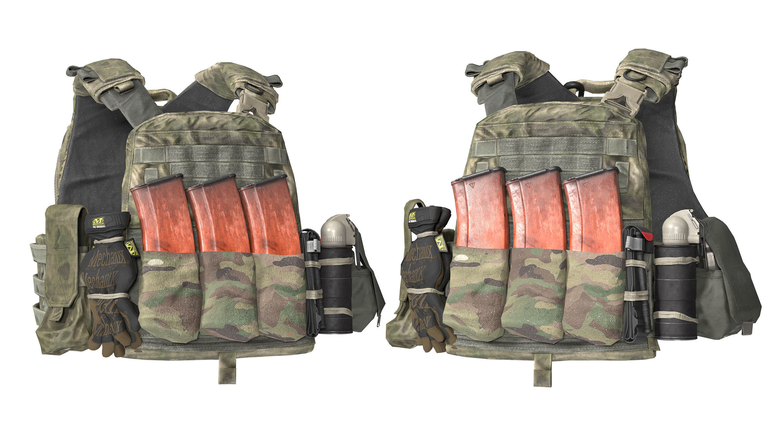AVS PLATE CARRIER BUNDLE 3D Model Collection_15